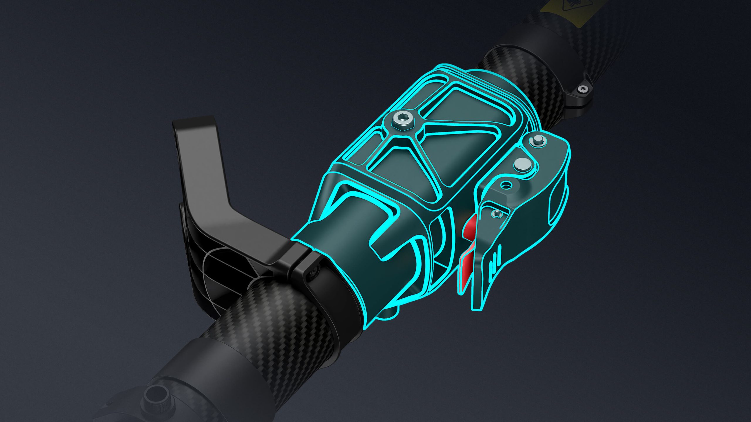 Snap-fit folding parts