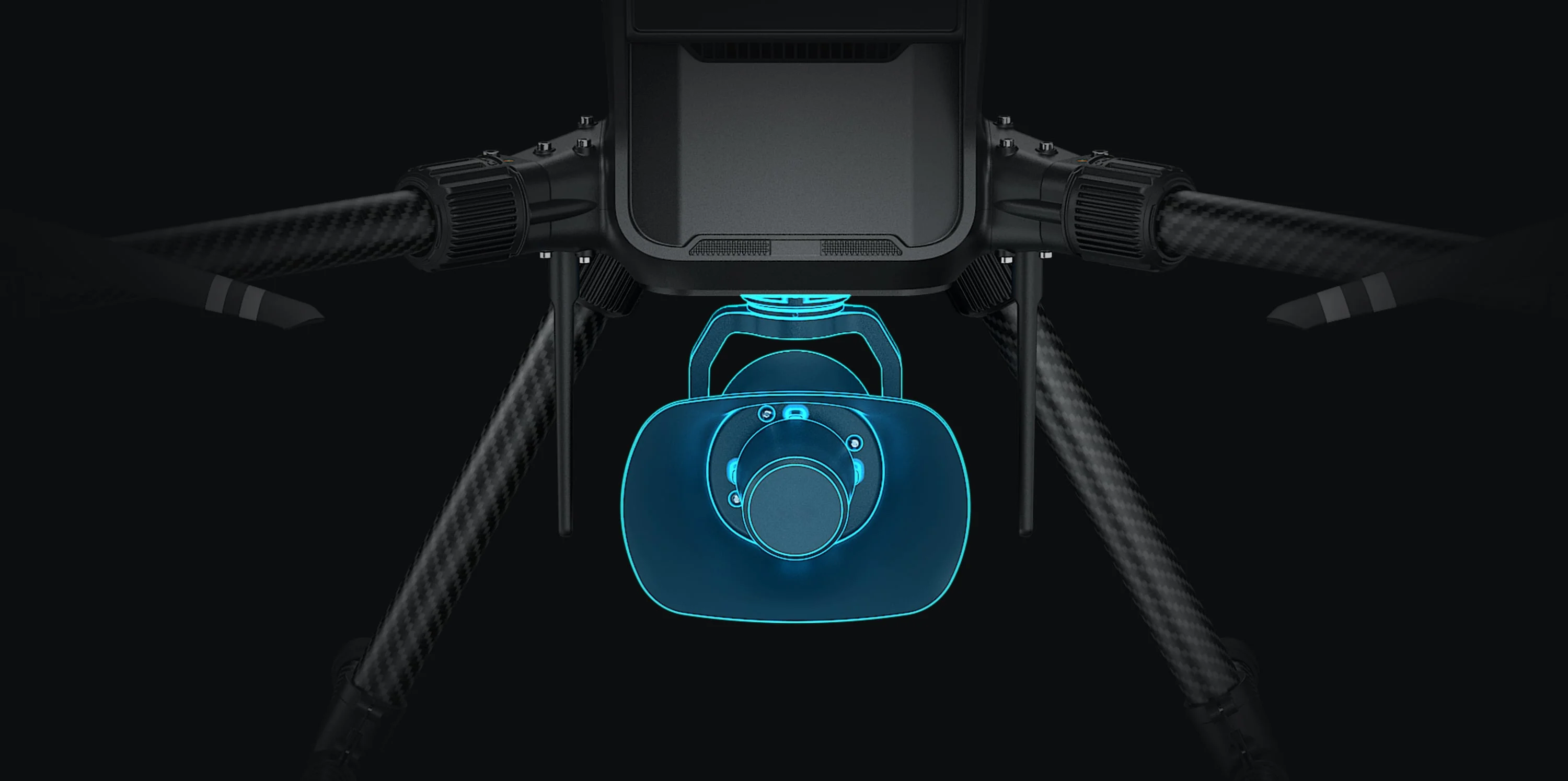 X950 front payload mount