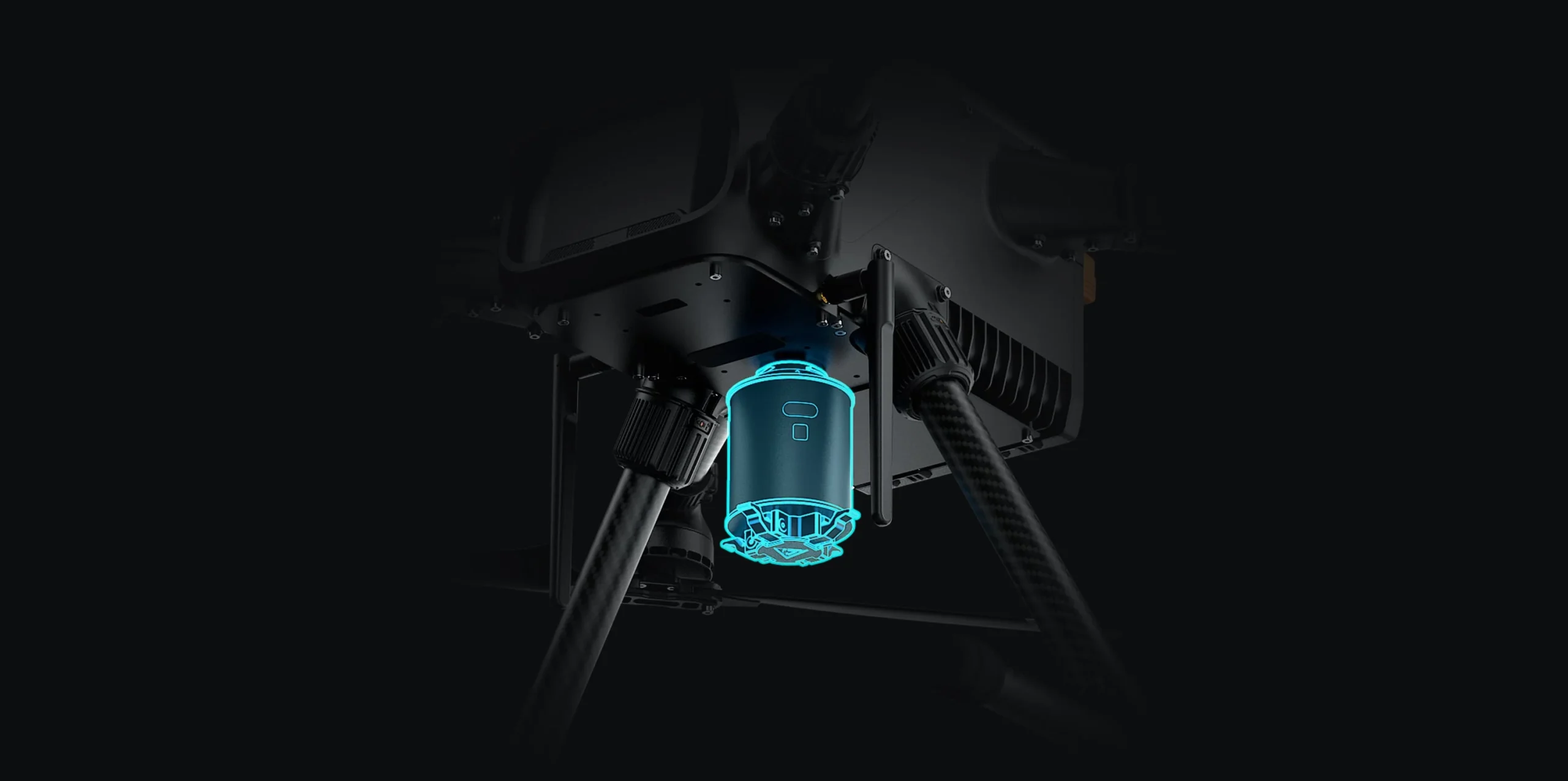 X950 middle payload mount