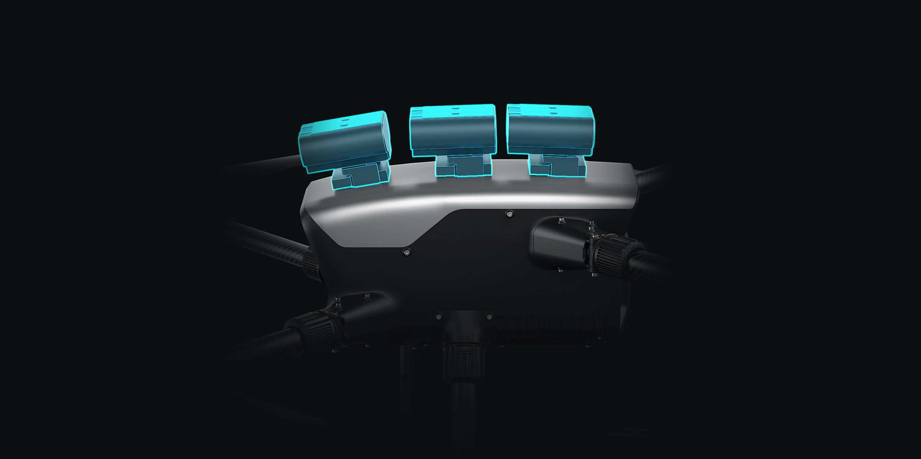 X950 top payload mount