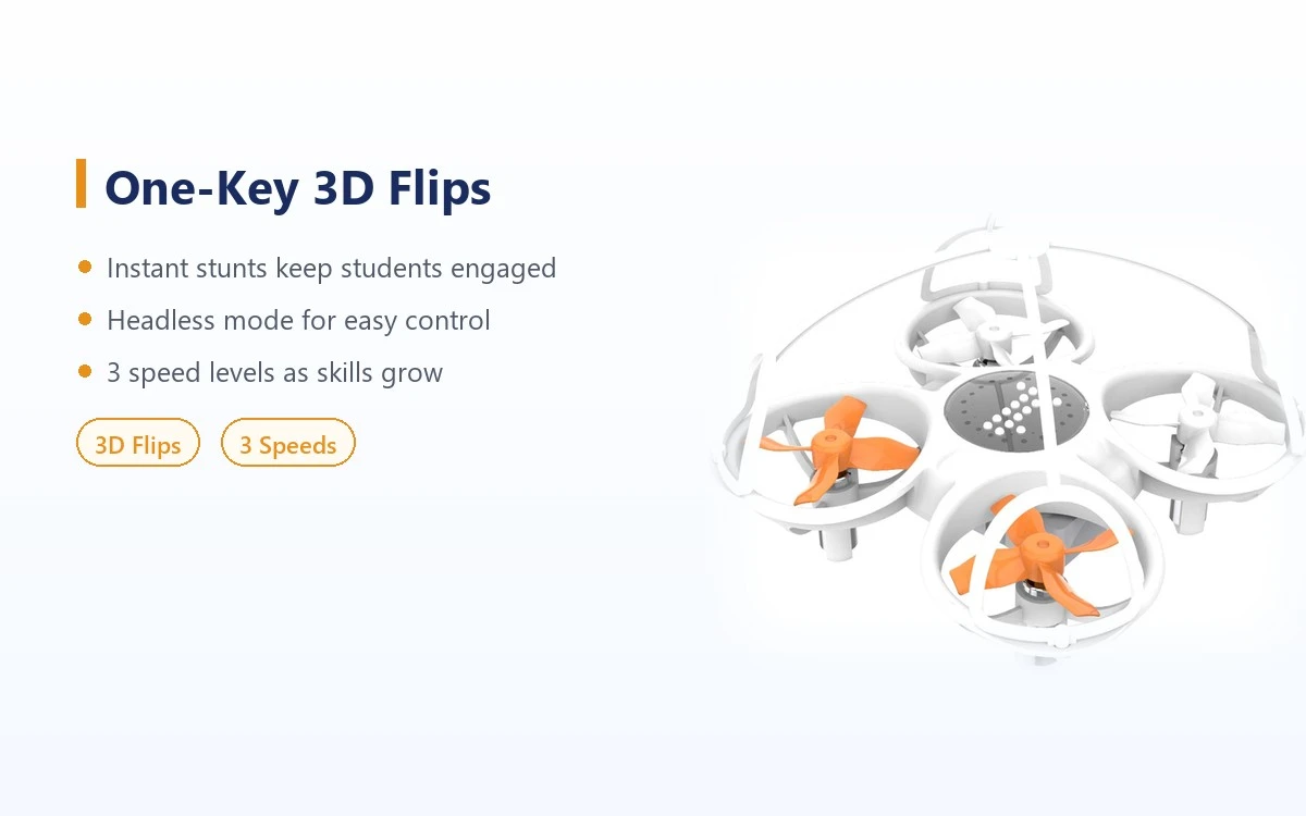 ALFI 66BL Pro one-key 3D flips and speed levels