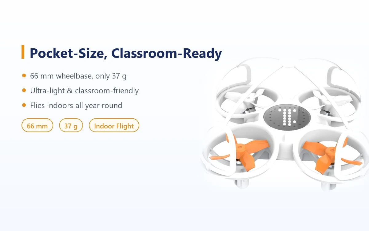 ALFI 66BL Pro pocket-size classroom-ready drone