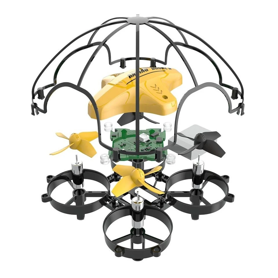 ALFI AT-66BL mini coding drone exploded view
