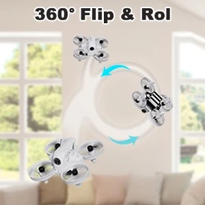 ALFI VR70 performing a 360-degree flip and roll