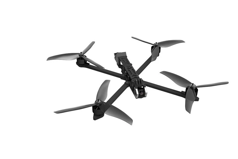 ALFI L10 carbon fiber FPV drone side view